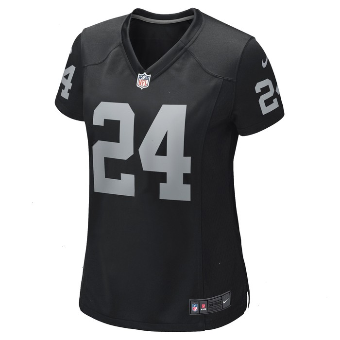 Willie Brown Las Vegas Raiders Nike Women's Game Retired Player Jersey - Black