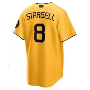 Willie Stargell Pittsburgh Pirates Nike 2023 City Connect Replica Player Jersey - Gold