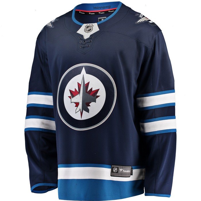 Winnipeg Jets Fanatics Branded Breakaway Home Jersey - Blue