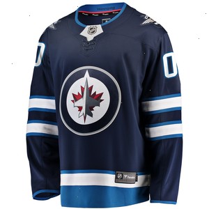 Winnipeg Jets Fanatics Branded Home Breakaway Custom Jersey - Blue