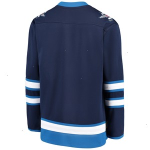 Winnipeg Jets Fanatics Branded Youth Home Replica Blank Jersey - Blue