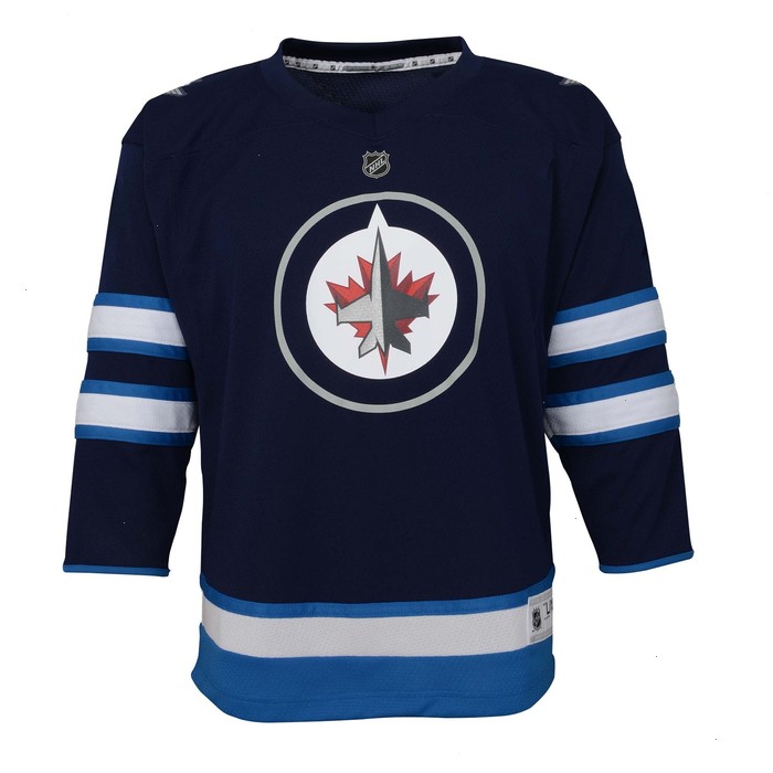 Winnipeg Jets Toddler Home Replica Jersey - Navy