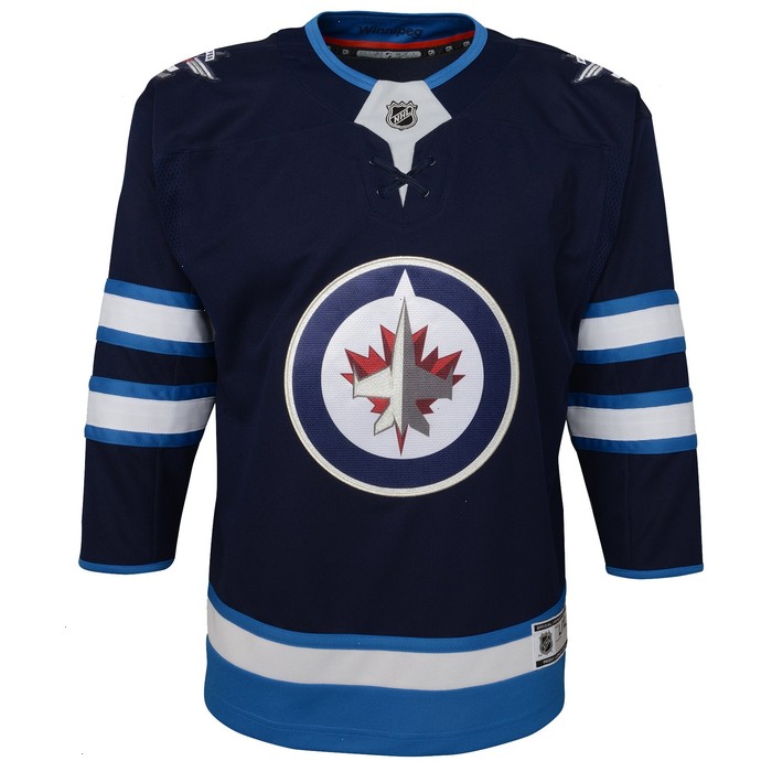 Winnipeg Jets Youth Home Premier Jersey - Navy