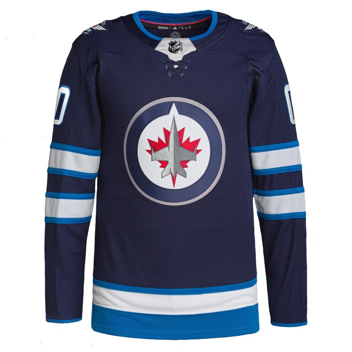 Winnipeg Jets adidas Home Authentic Pro Custom Jersey - Navy