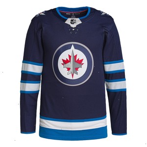 Winnipeg Jets adidas Home Authentic Pro Jersey - Navy