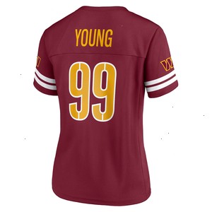 Women's Chase Young Burgundy Washington Commanders Game Time Player Jersey