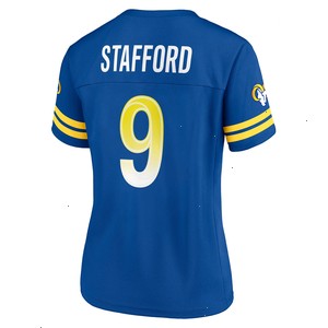 Women's Matthew Stafford Royal Los Angeles Rams Game Time Player Jersey