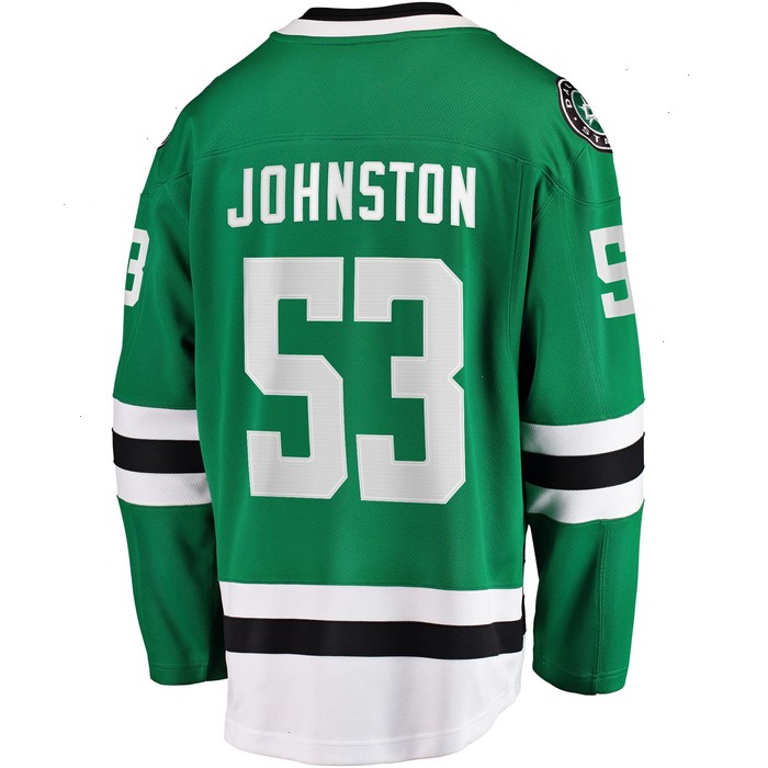 Wyatt Johnston Dallas Stars Fanatics Branded Home Breakaway Player Jersey - Kelly Green