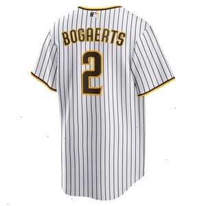 Xander Bogaerts San Diego Padres Nike Home Official Replica Player Jersey - White/Brown