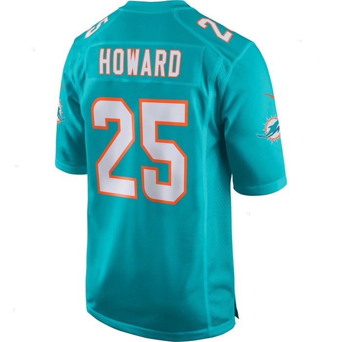 Xavien Howard Miami Dolphins Nike Game Jersey - Aqua