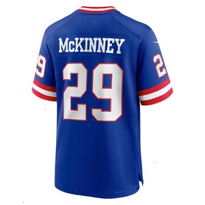 Xavier McKinney New York Giants Nike Classic Player Game Jersey - Royal