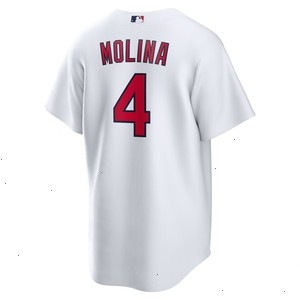 Yadier Molina St. Louis Cardinals Nike Home Replica Player Name Jersey - White