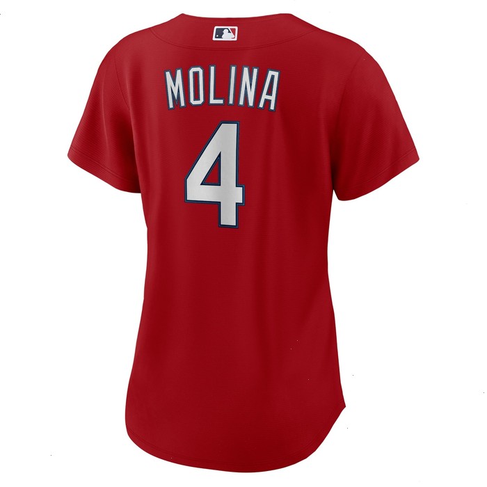 Yadier Molina St. Louis Cardinals Nike Women's Alternate Replica Player Jersey - Red