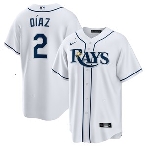 Yandy Díaz Tampa Bay Rays Nike Home Replica Player Jersey - White