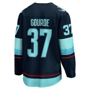 Yanni Gourde Seattle Kraken Fanatics Branded Home Breakaway Player Jersey - Navy