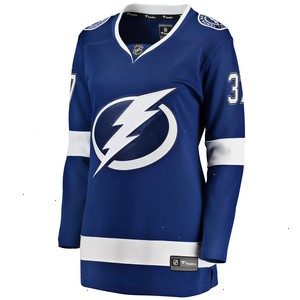 Yanni Gourde Tampa Bay Lightning Fanatics Branded Women's Breakaway Player Jersey - Blue