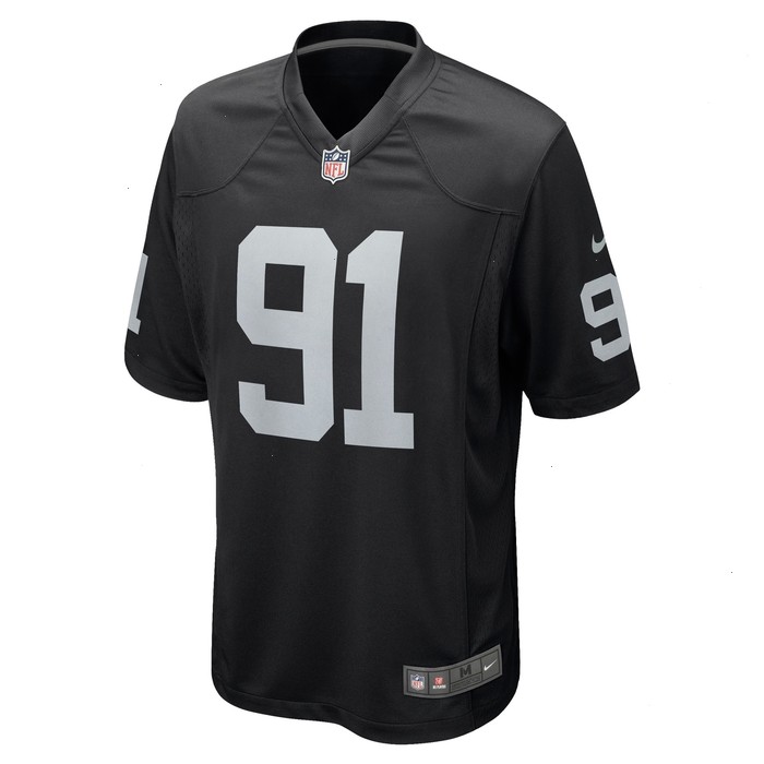 Yannick Ngakoue Las Vegas Raiders Nike Game Jersey - Black