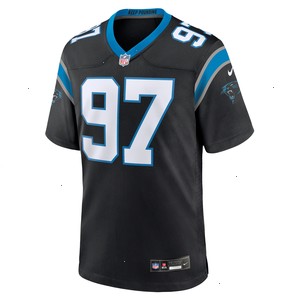 Yetur Gross-Matos Carolina Panthers Nike Team Game Jersey - Black