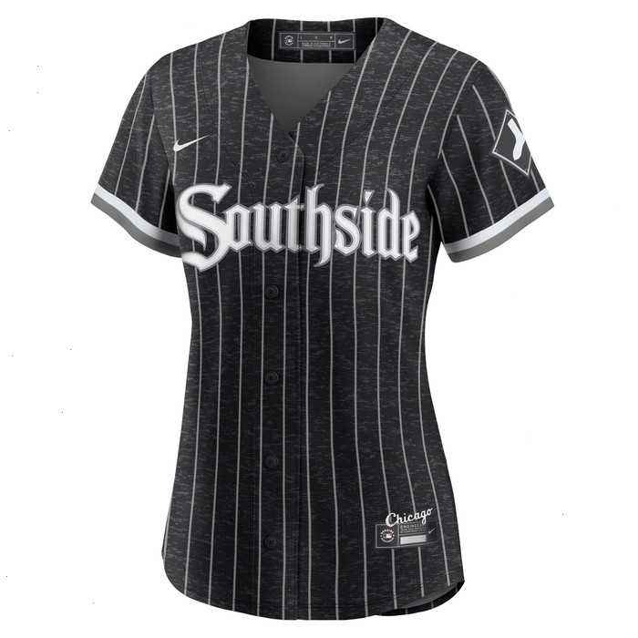 Yoan Moncada Chicago White Sox Nike Women's 2021 City Connect Replica Player Jersey - Black