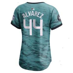 Yordan Alvarez American League Nike Women's 2023 MLB All-Star Game Limited Player Jersey - Teal