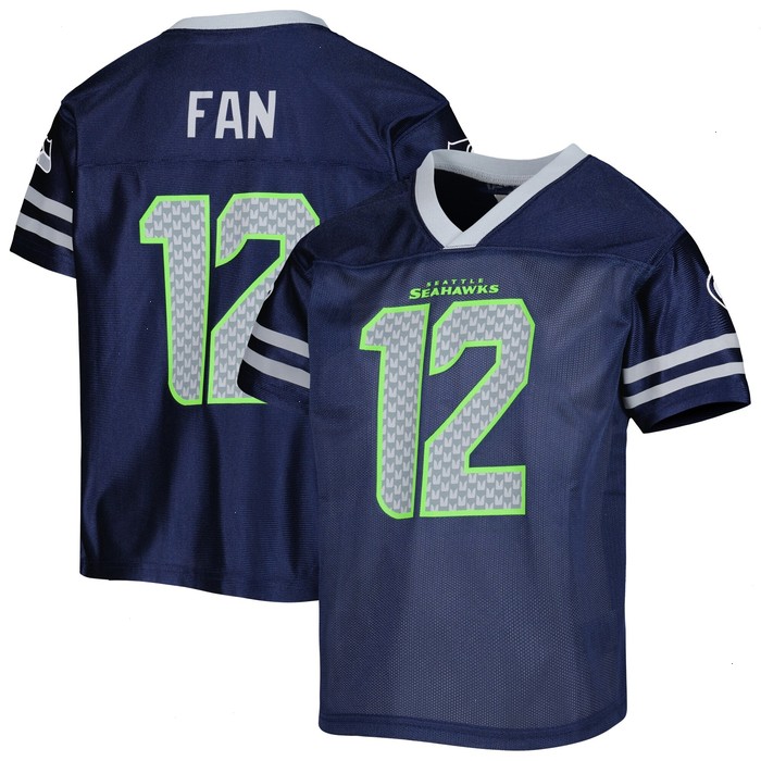 Youth 12th Fan College Navy Seattle Seahawks Player Jersey