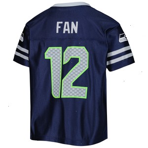 Youth 12th Fan College Navy Seattle Seahawks Player Jersey