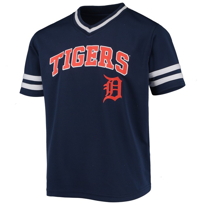 Youth Akil Baddoo Navy Detroit Tigers Player Logo Jersey