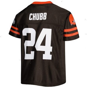 Youth Nick Chubb Brown Cleveland Browns Player Jersey