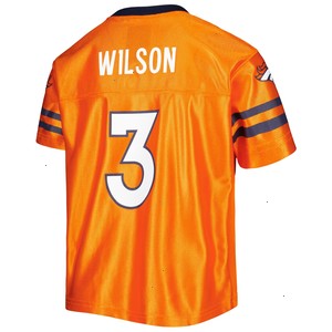 Youth Russell Wilson Orange Denver Broncos Player Jersey