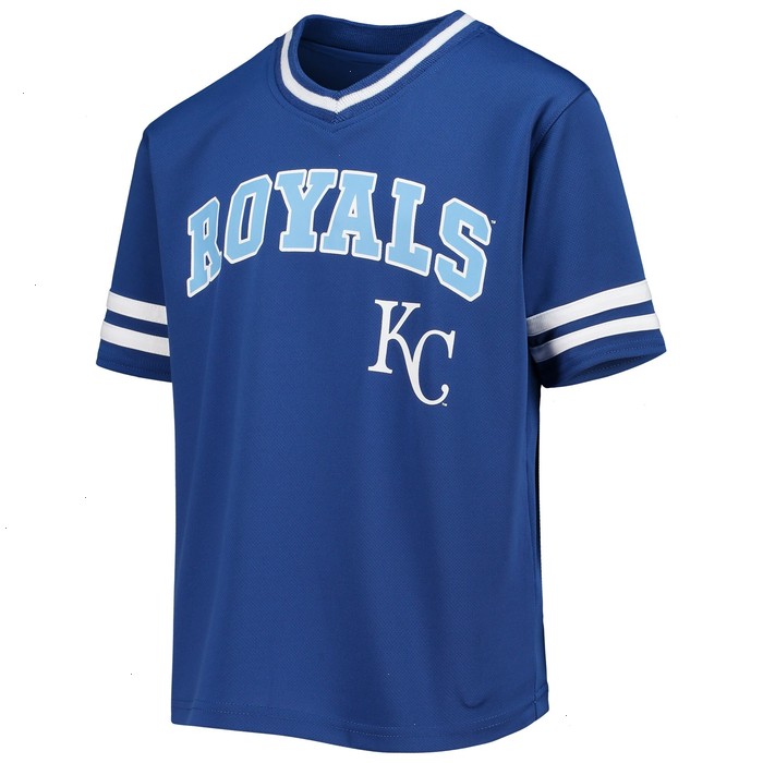 Youth Salvador Perez Royal Kansas City Royals Player Logo Jersey