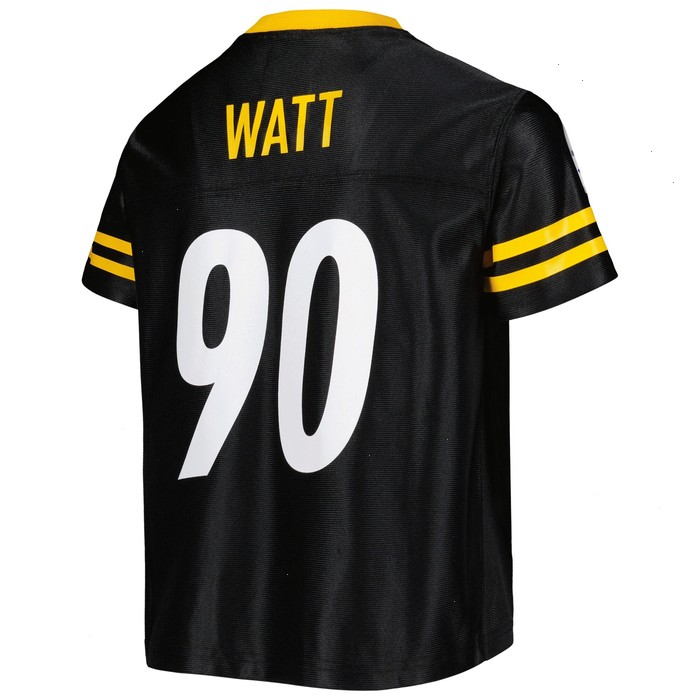 Youth T.J. Watt Black Pittsburgh Steelers Player Jersey