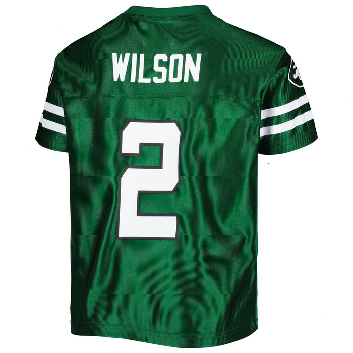 Youth Zach Wilson Green New York Jets Player Jersey