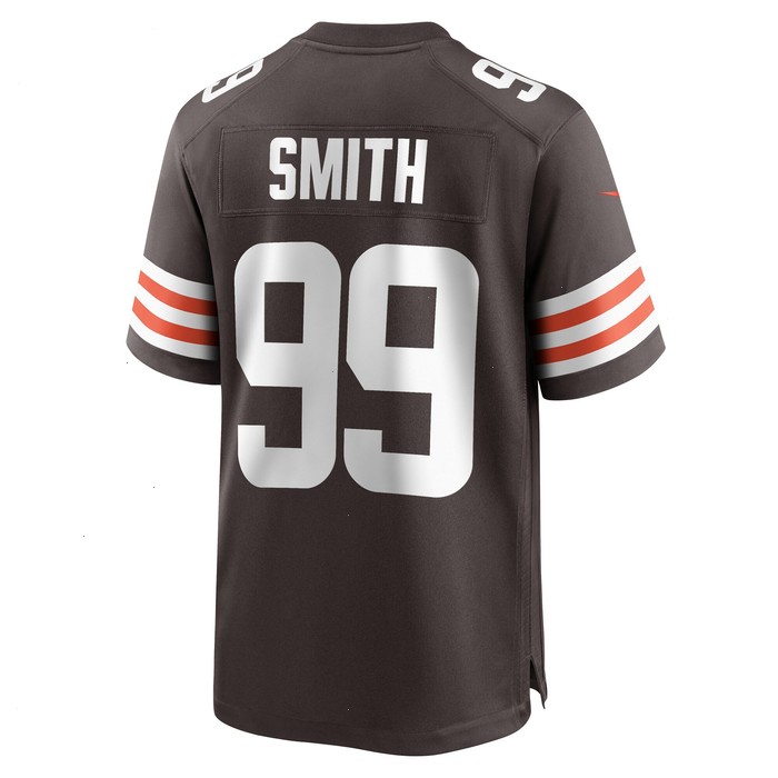 Za'Darius Smith Cleveland Browns Nike Team Game Jersey - Brown