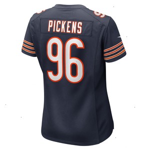 Zacch Pickens Chicago Bears Nike Women's Team Game Jersey - Navy