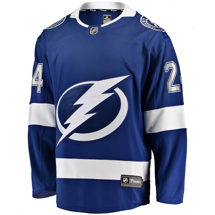 Zach Bogosian Tampa Bay Lightning Fanatics Branded Home Breakaway Player Jersey - Blue