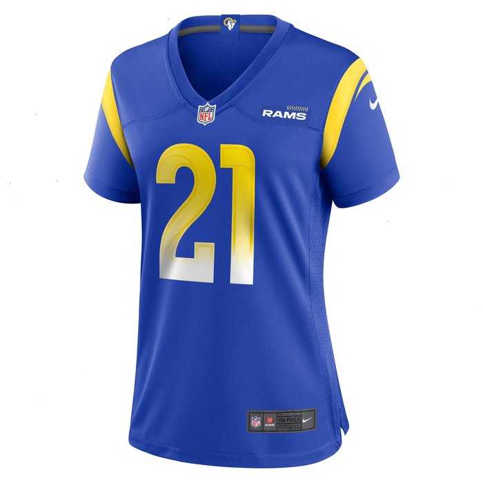 Zach Evans Los Angeles Rams Nike Women's Home Game Jersey - Royal