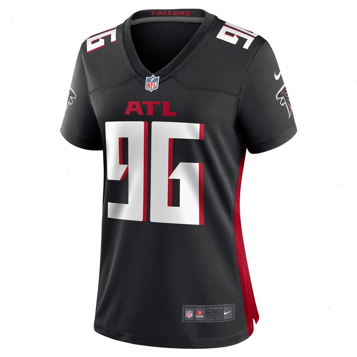 Zach Harrison Atlanta Falcons Nike Women's Team Game Jersey - Black