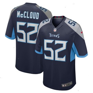 Zach McCloud Tennessee Titans Nike Home Game Player Jersey - Navy