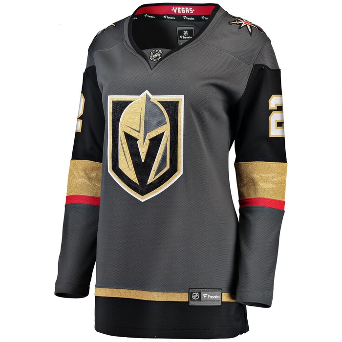 Zach Whitecloud Vegas Golden Knights Fanatics Branded Women's Alternate Breakaway Jersey - Gray