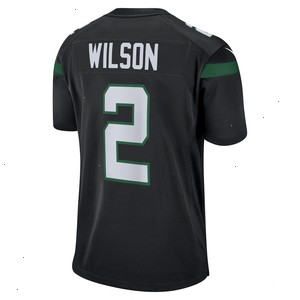 Zach Wilson New York Jets Nike Alternate Game Jersey - Black