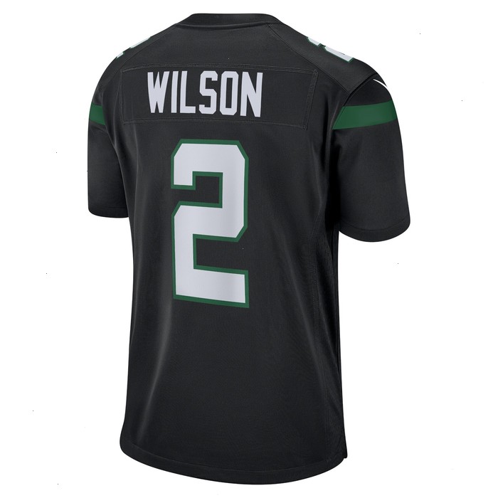 Zach Wilson New York Jets Nike Alternate Game Jersey - Black