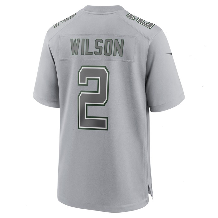 Zach Wilson New York Jets Nike Atmosphere Fashion Game Jersey - Gray