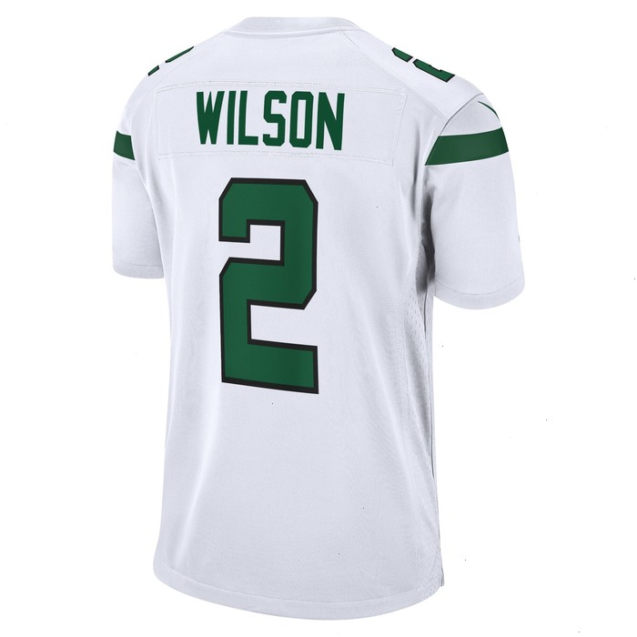 Zach Wilson New York Jets Nike White Game Jersey - White