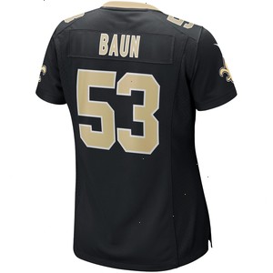 Zack Baun New Orleans Saints Nike Women's Game Jersey - Black