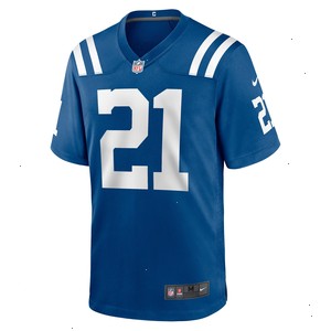 Zack Moss Indianapolis Colts Nike Game Player Jersey - Royal