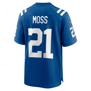 Zack Moss Indianapolis Colts Nike Game Player Jersey - Royal