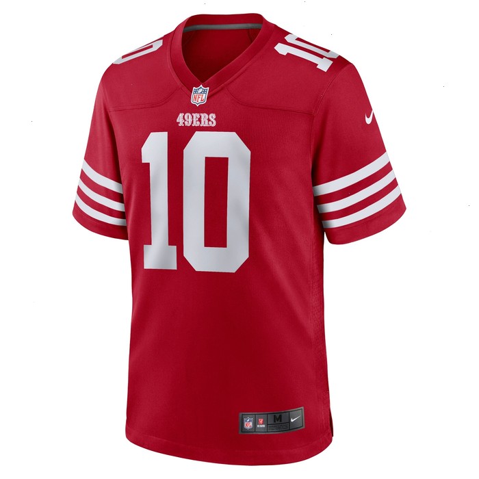 Zane Gonzalez San Francisco 49ers Nike Game Jersey - Scarlet