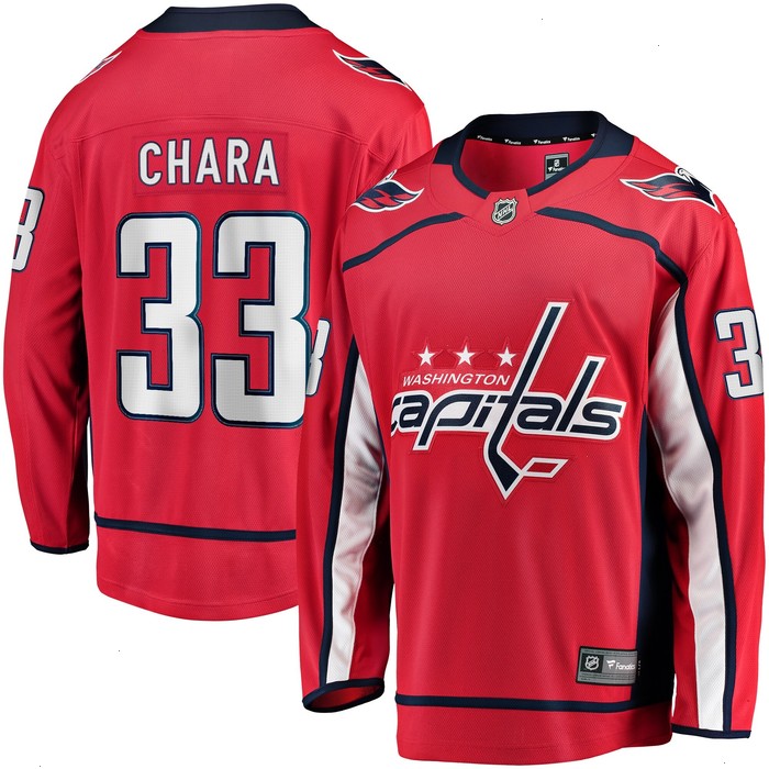 Zdeno Chara Washington Capitals Fanatics Branded Home Breakaway Player Jersey - Red