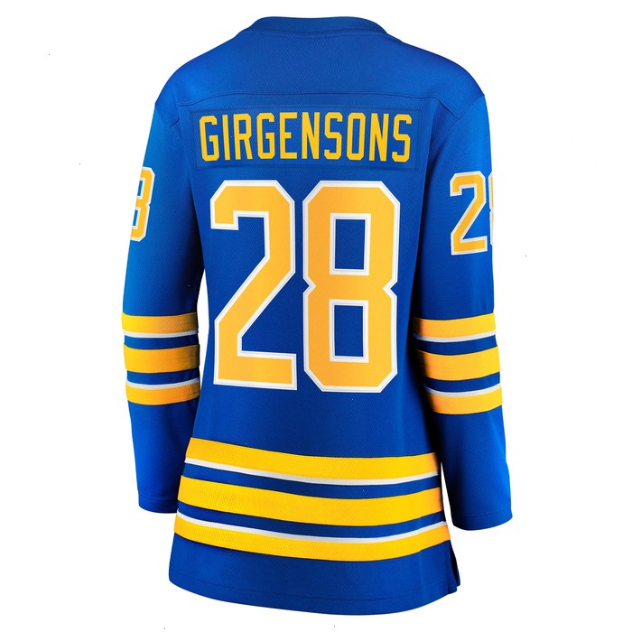 Zemgus Girgensons Buffalo Sabres Fanatics Branded Women's Home Breakaway Player Jersey - Royal