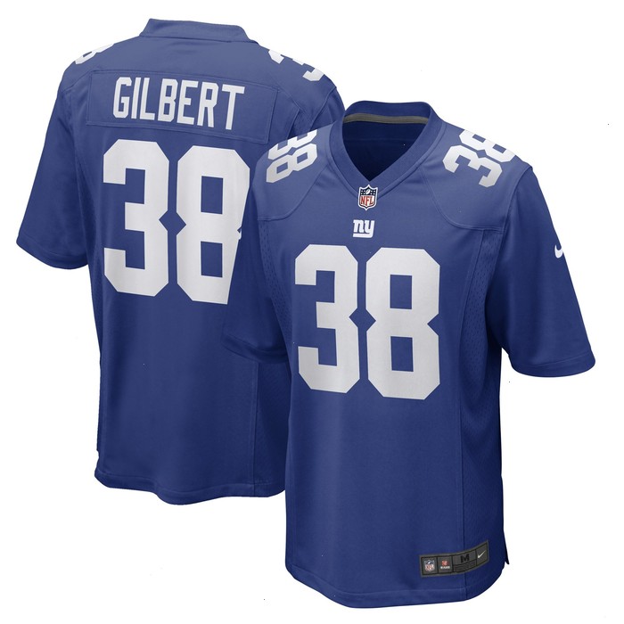 Zyon Gilbert New York Giants Nike Game Player Jersey - Royal